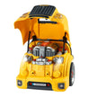 VEVOR Engine Toy Kids Mechanic Car Repair Set with Removable Parts Yellow