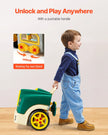 VEVOR Engine Toy Kids Mechanic Car Repair Set with Removable Parts Green