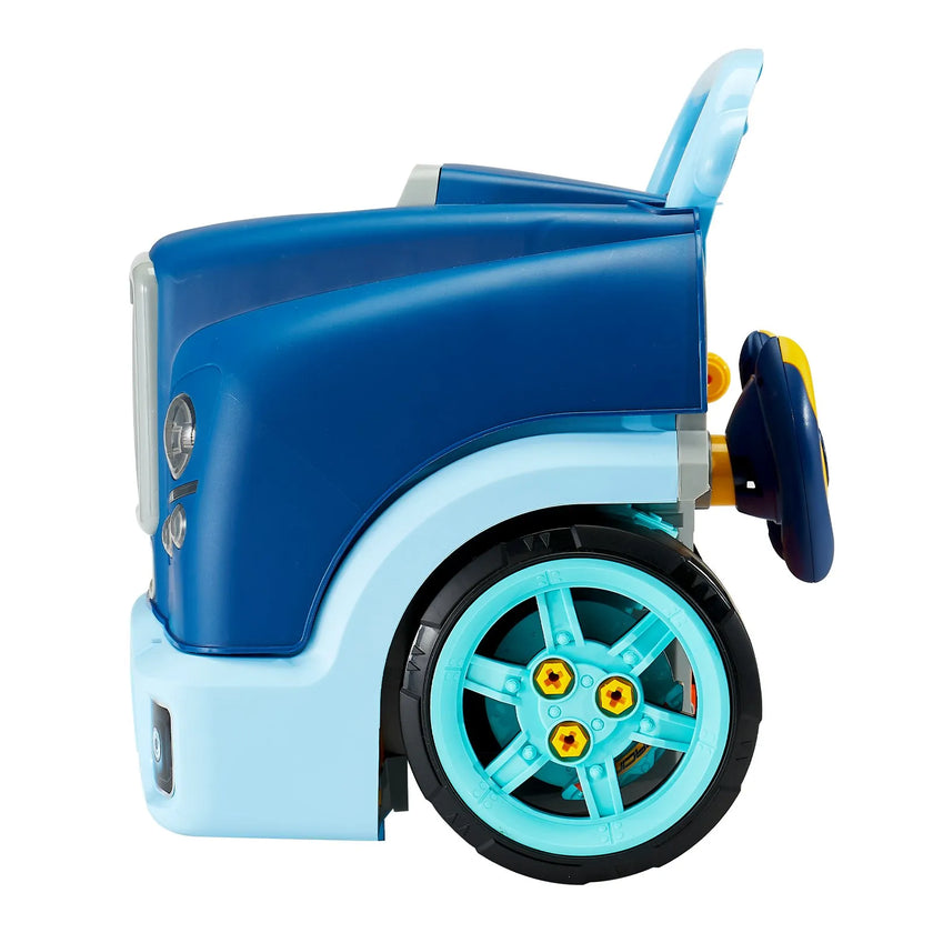 VEVOR Engine Toy Kids Mechanic Car Repair Set with Removable Parts Blue