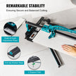 VEVOR Manual Tile Cutter, 40 inch, Porcelain Ceramic Tile Cutter with Tungsten Carbide Cutting Wheel, Infrared Positioning, Anti-Skid Feet, Durable Rails for professional installers or beginners