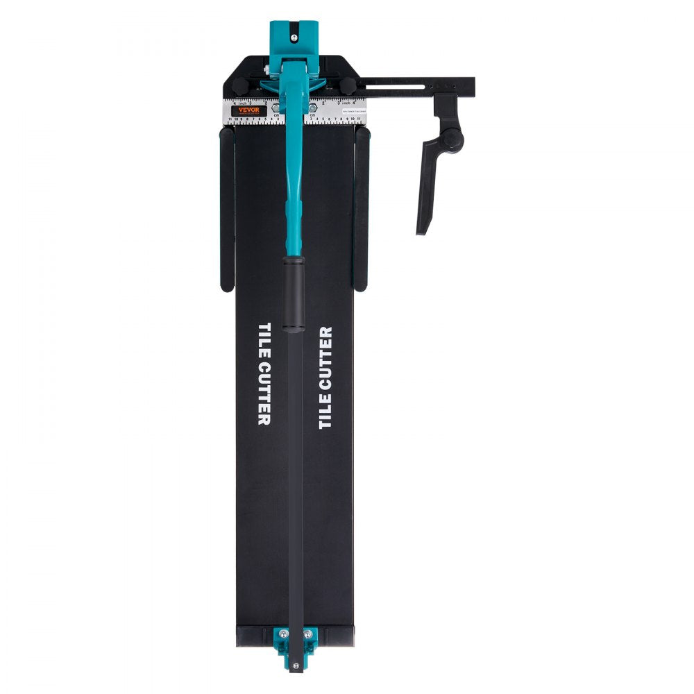 VEVOR Manual Tile Cutter, 40 inch, Porcelain Ceramic Tile Cutter with Tungsten Carbide Cutting Wheel, Infrared Positioning, Anti-Skid Feet, Durable Rails for professional installers or beginners
