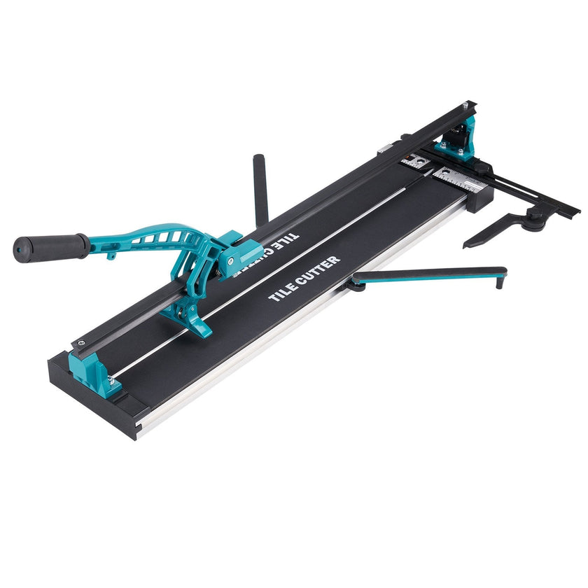 VEVOR Manual Tile Cutter, 48 inch, Porcelain Ceramic Tile Cutter with Tungsten Carbide Cutting Wheel, Infrared Positioning, Anti-Skid Feet, Durable Rails for professional installers or beginners