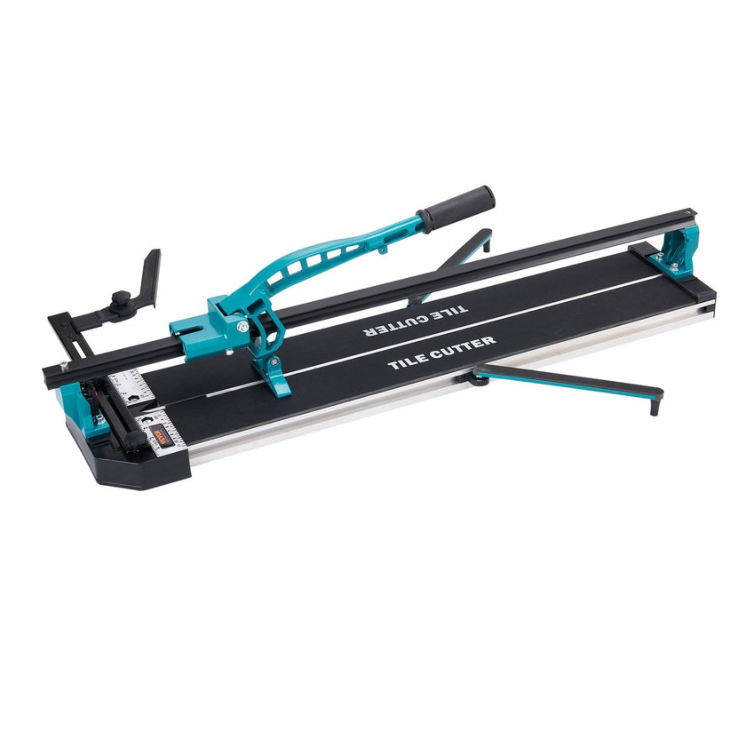 VEVOR Manual Tile Cutter, 48 inch, Porcelain Ceramic Tile Cutter with Tungsten Carbide Cutting Wheel, Infrared Positioning, Anti-Skid Feet, Durable Rails for professional installers or beginners