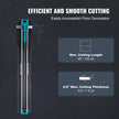 VEVOR Manual Tile Cutter, 48 inch, Porcelain Ceramic Tile Cutter with Tungsten Carbide Cutting Wheel, Infrared Positioning, Anti-Skid Feet, Double Rails for professional installers or beginners