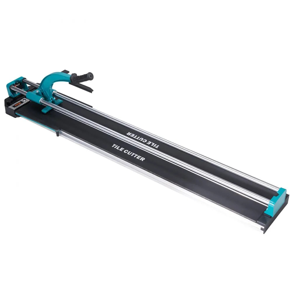 VEVOR Manual Tile Cutter, 48 inch, Porcelain Ceramic Tile Cutter with Tungsten Carbide Cutting Wheel, Infrared Positioning, Anti-Skid Feet, Double Rails for professional installers or beginners