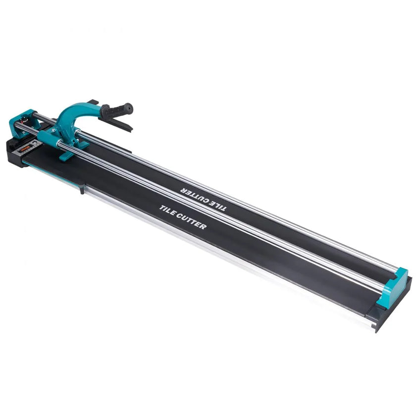 VEVOR Manual Tile Cutter, 48 inch, Porcelain Ceramic Tile Cutter with Tungsten Carbide Cutting Wheel, Infrared Positioning, Anti-Skid Feet, Double Rails for professional installers or beginners