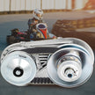 VEVOR Torque Converter 4-7HP Go Kart Clutch 1Inch Replaces Comet TAV2 Manco 10T 40 or 41 and 12T 35 Chain Drive Belt (1\