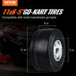 VEVOR Go Kart Tires and Rims, 11x6-5