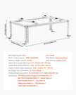 VEVOR Mini Split Ground Stand Adjustable Anti Vibration for 9000-24000 BTU