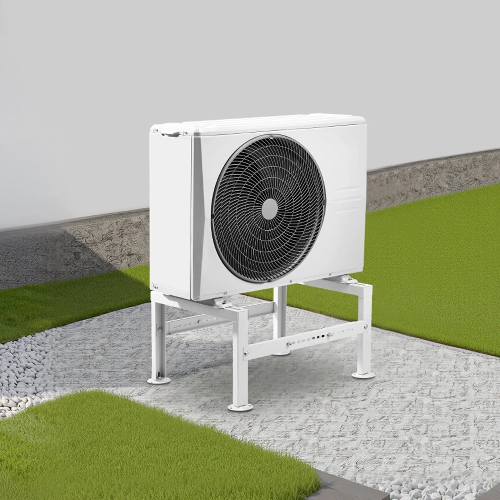 VEVOR Mini Split Ground Stand Adjustable Anti Vibration for 9000-60000 BTU