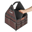 13-Inch Tool Bag with 45 Pockets – Heavy-Duty Open Top Tool Tote with Shoulder Strap