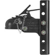 VEVOR Adjustable Trailer Coupler and 5-Position Channel Bracket Kit, 2-5/16