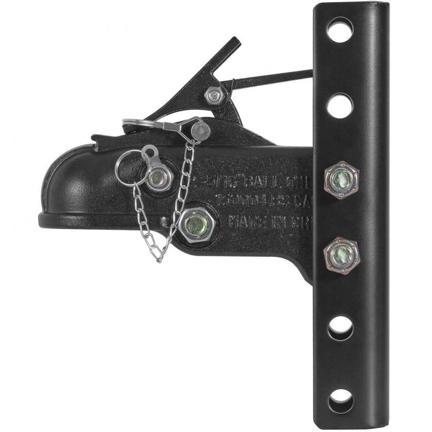 VEVOR Adjustable Trailer Coupler and 5-Position Channel Bracket Kit, 2-5/16
