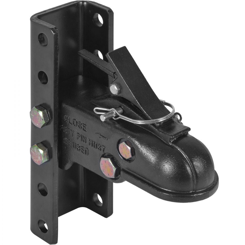 VEVOR Adjustable Trailer Coupler and 5-Position Channel Bracket Kit, 2-5/16