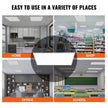 VEVOR 1 Pack 2x4 FT LED Flat Panel Light, 6000LM 50W, Surface Mount LED Drop Ceiling Light Fixture with Adjustable Color Temperature 3500K/4000K/5000K, Ultra Thin for Home Off Tested to UL Standards