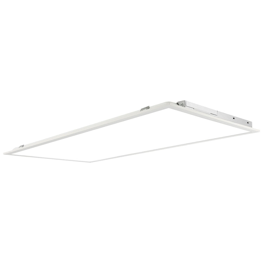 VEVOR 1 Pack 2x4 FT LED Flat Panel Light, 6000LM 50W, Surface Mount LED Drop Ceiling Light Fixture with Adjustable Color Temperature 3500K/4000K/5000K, Ultra Thin for Home Off Tested to UL Standards