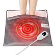 VEVOR Electric Heated Foot Warmer Soft Flannel Foot Heating Pad 21.5