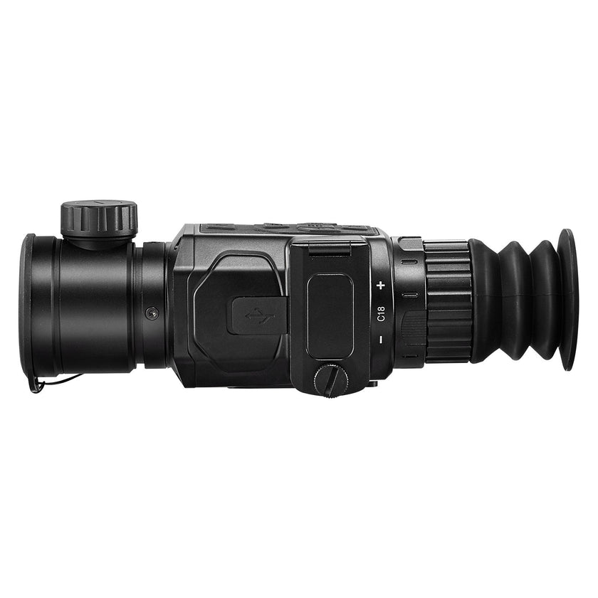 VEVOR Thermal Imager Monocular, 384x288 Resolution Hunting Imaging Telescope, IP54 Waterproof Thermal Camera with 1X -8X Zoom, 0.39