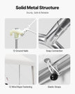 VEVOR Carport Car Canopy 10 x 20 FT Heavy Duty Portable Car Shelter Tent White