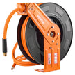 VEVOR Retractable Air Hose Reel 1/2 IN x 50 FT Hybrid Air Hose Reel Max 300 PSI