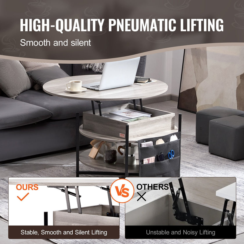 VEVOR Lift Top Coffee Table 35.3