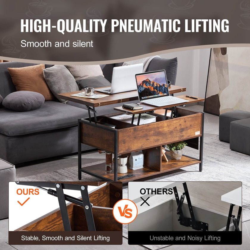 VEVOR Lift Top Coffee Table 39.4