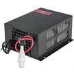 VEVOR Laser Power Supply 100W Co2 Laser Engraver Power Supply Black Laser Tube Power Supply 110V for Laser Cutter Engraving Machine(100W)