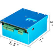 VEVOR Laser Power Supply 50W Co2 Laser Engraver Power Supply 110V/220V Laser Tube Power Supply for Laser Cutter Engraving Machine(50W)