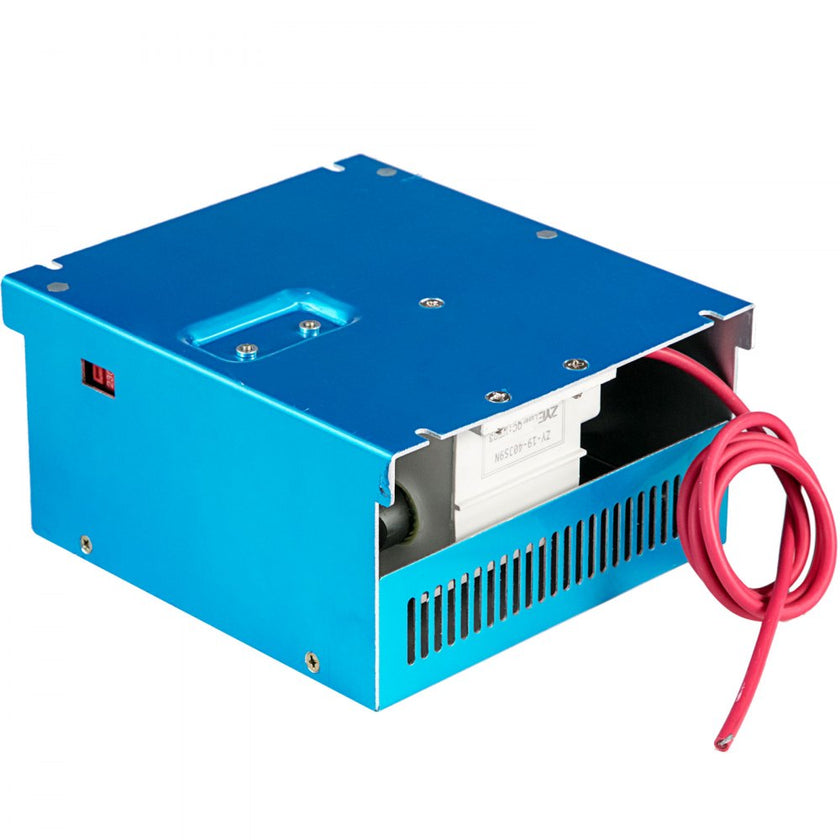VEVOR Laser Power Supply 50W Co2 Laser Engraver Power Supply 110V/220V Laser Tube Power Supply for Laser Cutter Engraving Machine(50W)