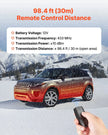VEVOR Diesel Air Heater Controller – Universal DC5V Thermostat Switch with LCD Display and Remote Control, Compatible with 2KW/5KW/8KW Diesel Heaters