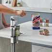 VEVOR Manual Can Opener, Commercial Table Opener for Large Cans, Heavy Duty Can Opener with Base, Adjustable Height Industrial Jar Opener For Cans Up to 11.8