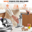 VEVOR Manual Can Opener, Commercial Table Clamp Opener for Large Cans, Heavy Duty Can Opener with Base, Adjustable Height Industrial Jar Opener For Cans Up to 11.8