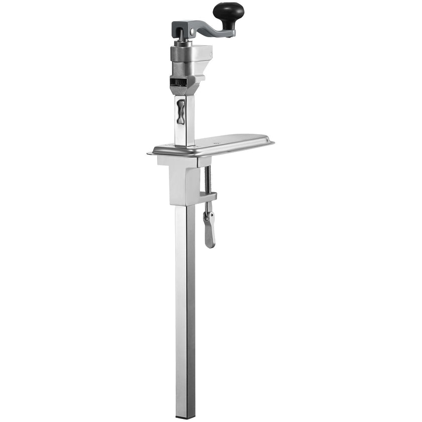 VEVOR Manual Can Opener, Commercial Table Clamp Opener for Large Cans, Heavy Duty Can Opener with Base, Adjustable Height Industrial Jar Opener For Cans Up to 11.8