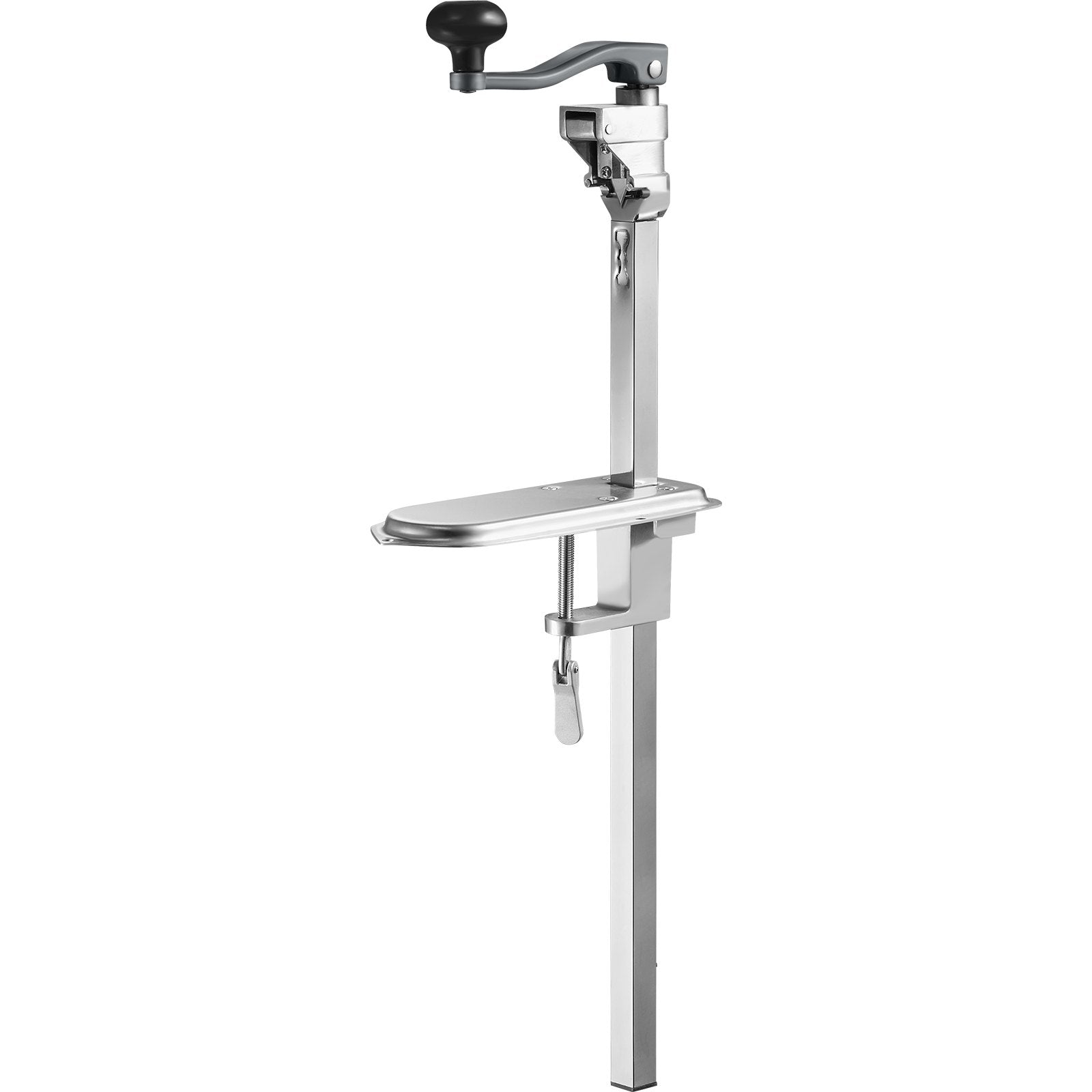 VEVOR Manual Can Opener, Commercial Table Clamp Opener for Large Cans, Heavy Duty Can Opener with Base, Adjustable Height Industrial Jar Opener For Cans Up to 15.7
