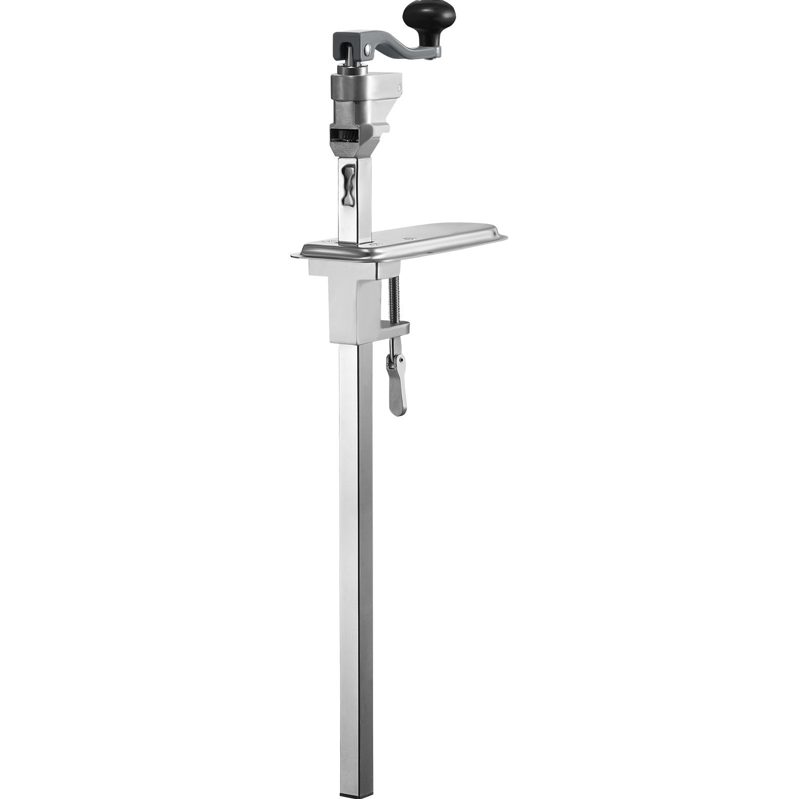 VEVOR Manual Can Opener, Commercial Table Clamp Opener for Large Cans, Heavy Duty Can Opener with Base, Adjustable Height Industrial Jar Opener For Cans Up to 15.7