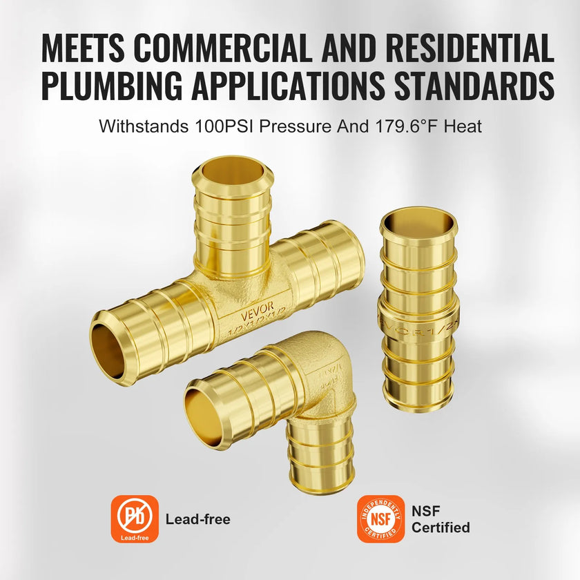 VEVOR Pipe Fittings 3/4