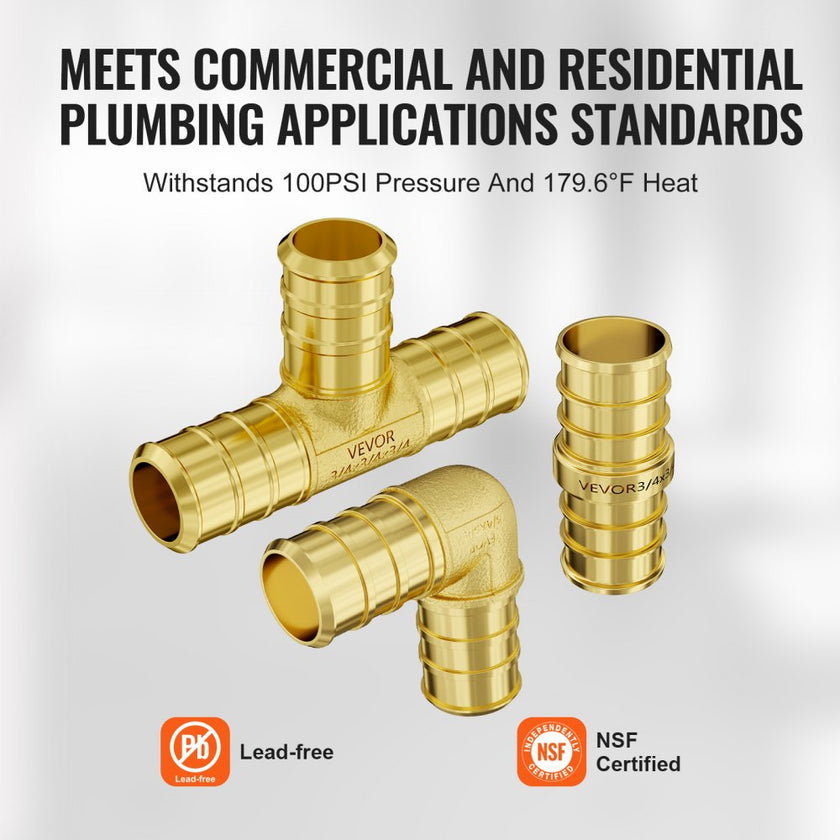 VEVOR Pipe Fittings 3/4