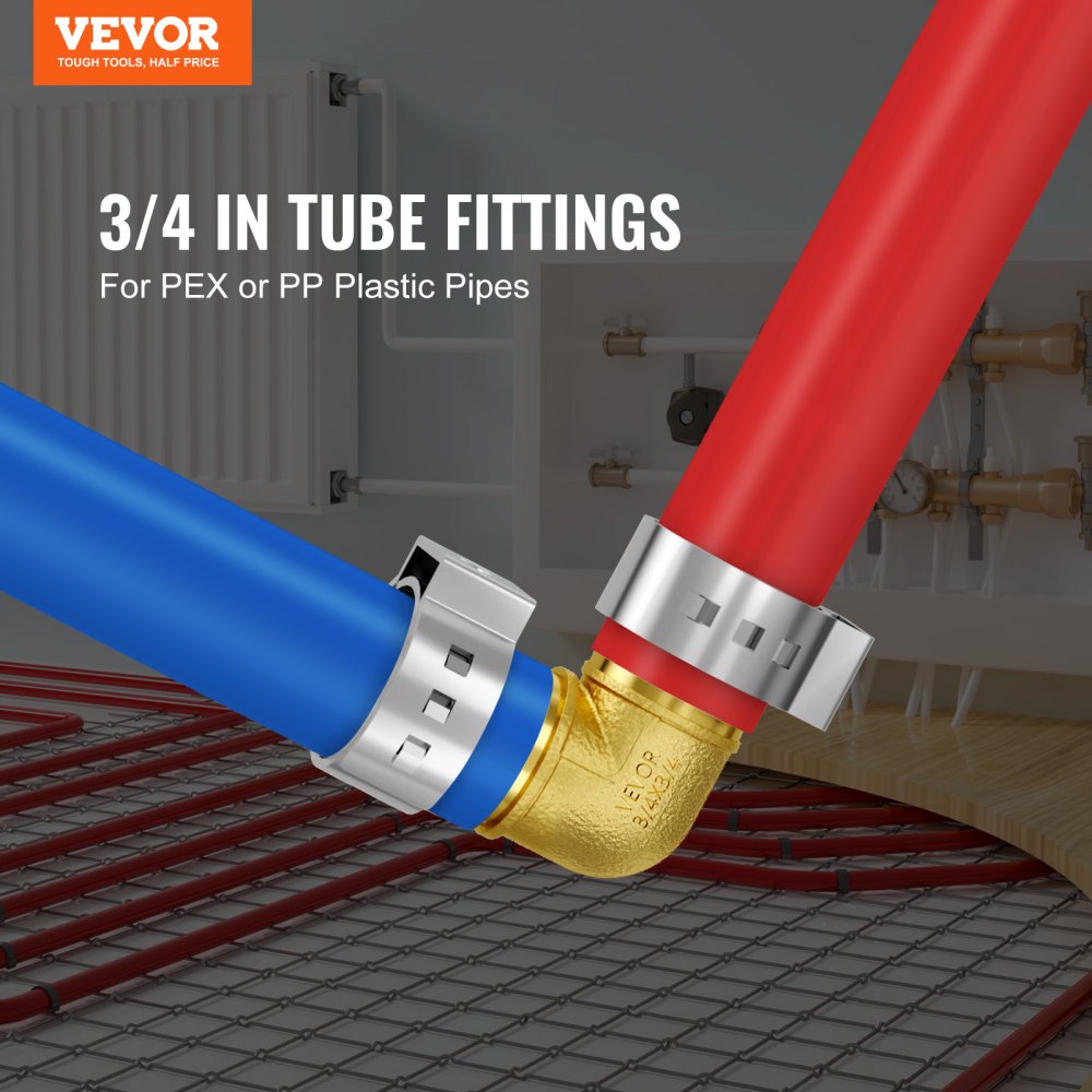 VEVOR Pipe Fittings 3/4