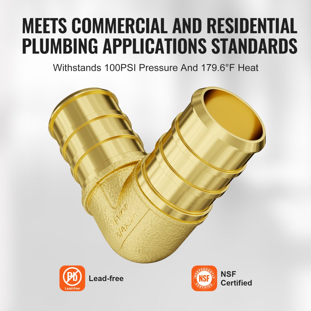 VEVOR Pipe Fittings 3/4