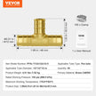 VEVOR Pipe Fittings 1/2