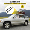 VEVOR Black Roof Rack Compatible with Kia Sorento 2015-2021 Cross Bars Baggage Locking Roof Rail Crossbars Luggage Cargo Ladder Bike Load Roof Cross Bars 2015 2016 2017 2018 2019 2020 2021