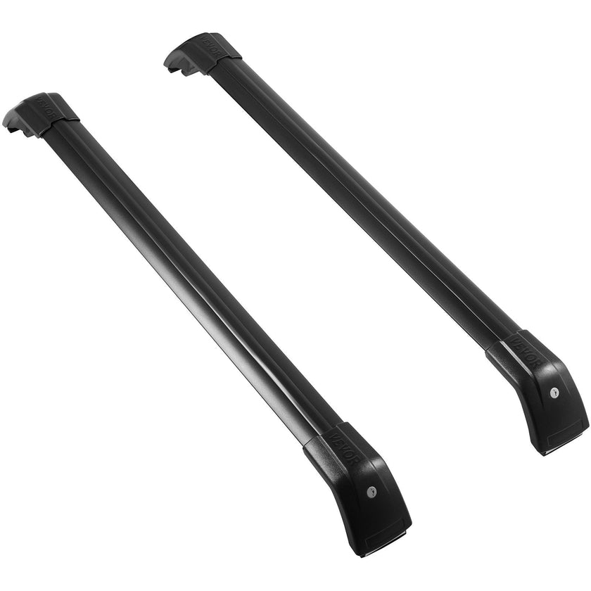 VEVOR Black Roof Rack Compatible with Kia Sorento 2015-2021 Cross Bars Baggage Locking Roof Rail Crossbars Luggage Cargo Ladder Bike Load Roof Cross Bars 2015 2016 2017 2018 2019 2020 2021