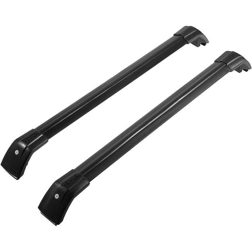 VEVOR Black Roof Rack Compatible with Kia Sorento 2015-2021 Cross Bars Baggage Locking Roof Rail Crossbars Luggage Cargo Ladder Bike Load Roof Cross Bars 2015 2016 2017 2018 2019 2020 2021