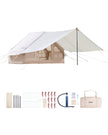 VEVOR Inflatable Tent for Camping 3-5 Person Glamping Tent with Pump Canopy