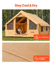 VEVOR Inflatable Tent for Camping 5-8 Person Glamping Tent with Pump Easy Set up
