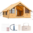 VEVOR Inflatable Tent for Camping 5-8 Person Glamping Tent with Pump Easy Set up