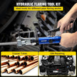 VEVOR Hydraulic Flaring Tool Kit, 45° Double Flaring Tool, Brake Repair Brake Flaring Tools for 3/16