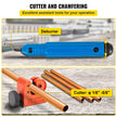 VEVOR Hydraulic Flaring Tool Kit, 45° Double Flaring Tool, Brake Repair Brake Flaring Tools for 3/16