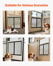 VEVOR RV Screen Door Protector 22.5 x 20 inch Door Grille Aluminum Alloy for Pet