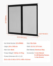 VEVOR RV Screen Door Protector 22.5 x 20 inch Door Grille Aluminum Alloy for Pet